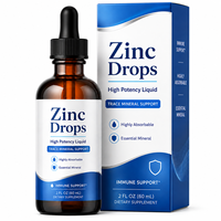 Complément Avancé de Minéraux Essentiels : Gouttes de Zinc avec Sélénium et Complexe de Vitamines B pour la Vitalité Quotidienne et le Bien-être (Formule ODM)