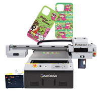 Precio más barato 6090 impresora UV plana impresora UV Led plana con XP600 I1600 I3200 cabezal de impresión para botellas tazas Impresión de caja de madera
