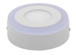 RGB điều khiển từ xa thiết kế hiện đại bề mặt gắn 3 + 3W Vòng LED Downlight hai màu nhôm bảng điều chỉnh - Product Image 6