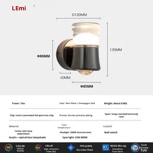 Moderna lampada <span class=keywords><strong>da</strong></span> comodino per camera <span class=keywords><strong>da</strong></span> letto a Led protettiva per occhi moderni semplici scale <span class=keywords><strong>ingresso</strong></span> <span class=keywords><strong>ingresso</strong></span> soggiorno lampada <span class=keywords><strong>da</strong></span> <span class=keywords><strong>parete</strong></span> sfondo - Product Image 6