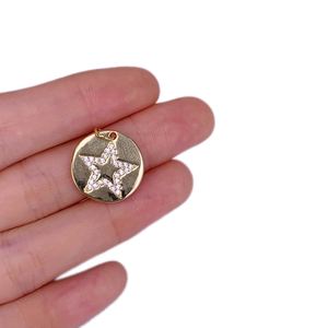 Mode amour maman ange cher lettre Zircon pendentif plaqué or collier accessoires pour femmes fabrication de bijoux - Product Image 6