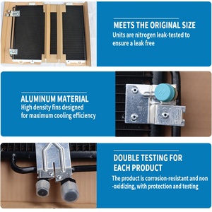 Condensateur de climatisation pour Mercedes Benz E300 E320 E420 E430 E55 W210 2108300570 Tsp0225194 817252 8Fc351036761 2108300270 30005232 94285 - Product Image 6