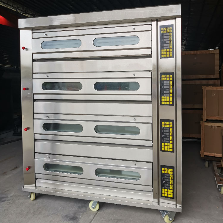 Oven Manufacturer Commercial 3 deck 6 trays Oven Gas Bakery Oven Prices for sale