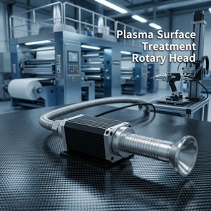 Máquina de Tratamiento de Superficies con Cabezal Giratorio de Plasma Automático de Alta Velocidad, Pistola de Pulverización de Plasma con Adsorción y Adhesión Mejoradas, 20-100 mm, Metal - Product Image 2
