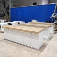 Table de présentation pliable haut de gamme pour téléphones portables et ordinateurs, conçue en usine pour les magasins de détail