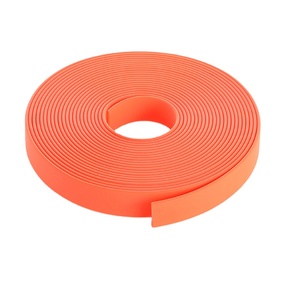 Sangle en Nylon à revêtement <span class=keywords><strong>vinyle</strong></span> gaufré pour chien, accessoire imperméable, facile à nettoyer, pour la fabrication de collier et laisse de chien - Product Image 1