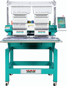 <span class=keywords><strong>Feiya</strong></span> CTF1202W <span class=keywords><strong>2</strong></span> cabezas 12 agujas máquina de bordado Industrial gorra bordado de ropa con ropa y gorras con aros - Product Image 6