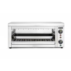 Équipement de cuisson commercial HENDI à infrarouge au quartz, en acier inoxydable, avec contrôle de température, 230V/3645W, 689x397x318mm - Product Image 1