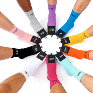 Meias Esportivas Unissex de Algodão Personalizadas de Alta Qualidade, Design Fino e Respirável, Novas Cores Modernas para Homens e Mulheres, OEM, Várias Opções - Product Image 6