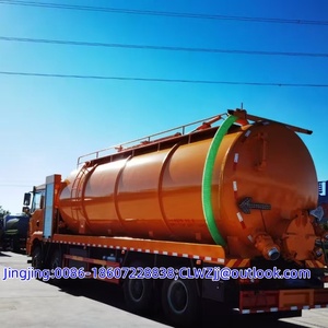 Nouveau camion de nettoyage par aspiration Shacman 8x4 de 33 mètres cubes, diesel, transmission manuelle, norme d'émission Euro 5, pompe à vide en vente - Product Image 6