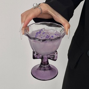 Verre à vin à pied avec nœud papillon <span class=keywords><strong>violet</strong></span>, design papillon créatif, verrerie de fête élégante et mignonne, tasse à boisson, fournisseur en gros - Product Image 6