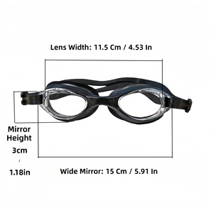 Gafas de Natación <span class=keywords><strong>JW</strong></span>-YY60 de Marco Pequeño, Impermeables, Universales para Niños y Adultos, de Silicona, con Lentes Transparentes - Product Image 6