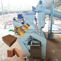 Équipement d'emballage hydraulique pour tourbe de coco, machine de moulage de produits en fibres de coco, presse à tourbe de coco