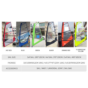 <span class=keywords><strong>Planche</strong></span> à pagaie gonflable à une seule couche de style nouveau, <span class=keywords><strong>planche</strong></span> de <span class=keywords><strong>windsurf</strong></span> gonflable, voile durable et légère en PVC, utilisation en mer - Product Image 3