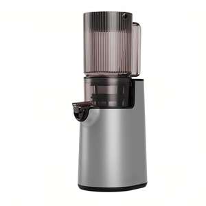 Exprimidor de prensa de acero inoxidable, canal de alimentación grande, extractor de jugo de frutas y verduras enteras para uso doméstico - Product Image 1