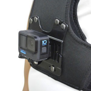 Correa de Pecho Doble Ajustable Elástica de Poliéster ABS con Adhesivo para Cámaras <span class=keywords><strong>Go</strong></span> <span class=keywords><strong>Pro</strong></span> 7 6 <span class=keywords><strong>5</strong></span> 4 3, Accesorios para Cámaras de Acción - Product Image 4