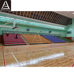 Système de sièges rétractables Gradins télescopiques électriques pour salle de <span class=keywords><strong>basket</strong></span>-ball de stade Tribune rétractable Tribune mobile - Product Image 4