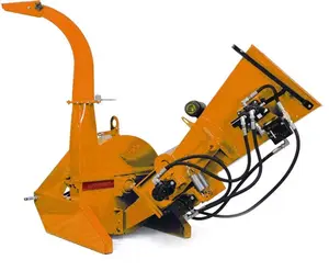 Wholesale Price Vertical Hydraulic Wood Chipper Tree Branch Wood Shredder