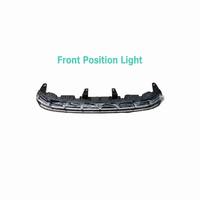 Front Bumper Grille with Headlights Signal Lights Fog Lights Decorative Strips for Roewe RX5 Third Generation