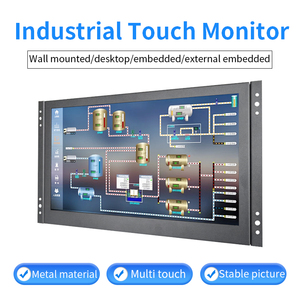 8 10.1 11.6 13.3 15 15.6 17 18.5 19 21.5 23.8 27 32 inç açık çerçeve endüstriyel dokunmatik ekran monitör VESA duvara montaj LCD ekran - Product Image 2