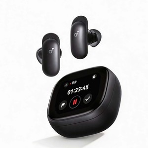 หูฟังไร้สาย Soundcore Liberty 5 Pro Max ANC พร้อมระบบบันทึกเสียง AI หูฟังบลูทูธพร้อมเคสชาร์จแบบหน้าจอสัมผัส - Product Image 1