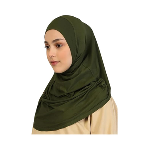 Offre spéciale de hijab d'enveloppement musulman bon marché cheveux légers Nikab écharpes pour femmes élégantes vente en ligne - Product Image 1