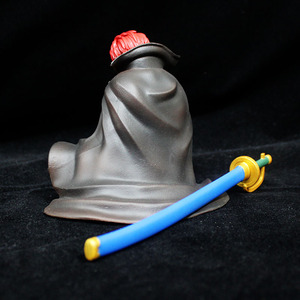 Figure Anime Akakami No Shankusu 2024, Pirata con Cappello di Paglia in Posizione Seduta, GK Capelli Rossi, Scena di Bere, Serie Quattro Imperatori Resonance - Product Image 4