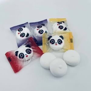 Popcorn Halal Emballage Panda Mignon Barbe à Papa Saveur Fruit Sandwich Guimauve - Product Image 4