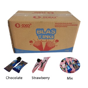 Chất lượng cao 1kg Hộp giòn sô cô la ăn nhẹ kem hình nón bánh quy Gia Đình gói dâu tây sữa ca cao số lượng lớn bánh quy - Product Image 6