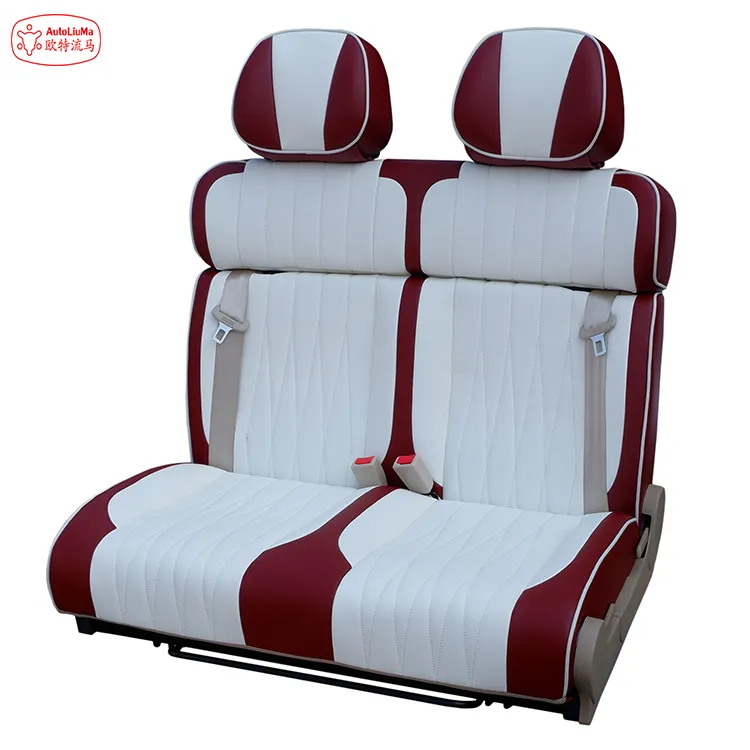 AutoLiuMa 2023 New High Quality Pu Leather Folding Car Seat Bed Luxury Camper Van Seats for Motorhomes Caravan Coach Bus