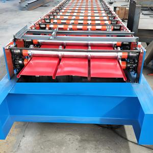 Machine de fabrication de tôles de toiture en métal ondulées les plus populaires Tôles de toiture en <span class=keywords><strong>amiante</strong></span>-<span class=keywords><strong>ciment</strong></span> Équipement de machines - Product Image 5