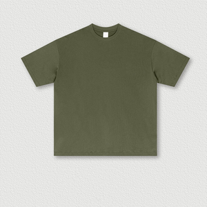 Camisetas Oversize de Alta Calidad para Hombre, 200 Gramos, Tejido de Algodón y Poliéster Transpirable, Hombros Caídos, Manga Corta, con Letras - Product Image 6