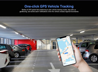 Dashcam 4G Connectée 2K+1080P LTE par Carte SIM, DVR pour Véhicule avec GPS, Mini Caméra de Sécurité pour Voiture, Contrôle par Application Mobile, Streaming en Direct