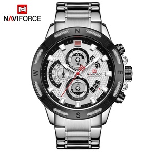 นาฬิกาข้อมือผู้ชาย NAVIFORCE 9165 ของแท้ กันน้ำ โลโก้ OEM สายสแตนเลส ดีไซน์เนอร์แบรนด์ดัง - Product Image 2