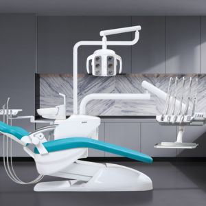 <span class=keywords><strong>Dental</strong></span> Factory sedia odontoiatrica elettrica di lusso in metallo sedia odontoiatrica portatile per ospedale medico con sputacchiera girevole in ceramica - Product Image 1