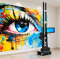 Imprimante murale 3D verticale automatique Printava 5D UV avec tête d'impression DX7 pour l'impression d'art mural