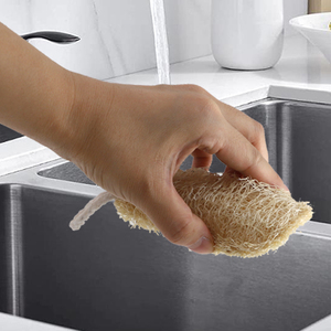 Biodegradable recycled eco friendly cocina lavavajillas limpieza fregar depurador pad a granel luffa <span class=keywords><strong>lufa</strong></span> lofa <span class=keywords><strong>esponja</strong></span> - Product Image 5