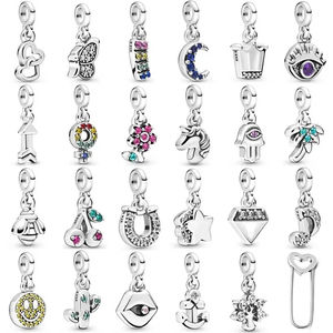 Venta directa de fábrica de 100% S925 Sterling Silver ME Series Pequeño colgante para combinar con la pulsera del encanto de la joyería de las mujeres - Product Image 1