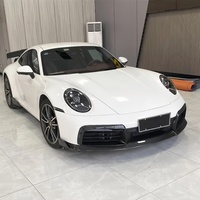 Diffuseur arrière de lèvre avant de style B en Fiber de carbone de haute qualité petits abords pour Porsche 911 Turbo Modification offre une protection