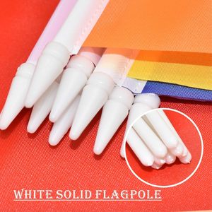 Tùy chỉnh in ấn 5x8 inch Mini tam giác DIY graffiti cầm tay khuyến mại cờ nhỏ cờ dính với rắn cực - Product Image 4