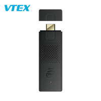 Mini PC de Bolsillo con Etiqueta Adhesiva Z8350 4G 8G 64G128GB OPS NAS WiFi NUC Portátil Sin Ventilador USB Magic Computers Stick Mini PC