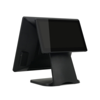 Systèmes de point de vente Windows 17 pouces Caisse enregistreuse I5 6ème génération 8G+128G Ordinateur tout-en-un à écran tactile avec Bluetooth WiFi