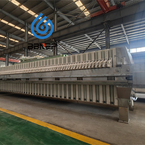 Tự động công nghiệp bùn mất nước Thiết bị tấm và khung thép không gỉ Lọc Báo Chí - Product Image 5