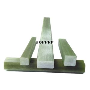 Venta caliente Fibra de vidrio epoxi Varilla de dibujo FRP Barra rectangular - Product Image 3