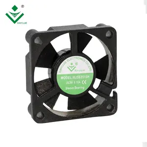 Xinyujie 35x35x10 5V Fan 12V 24V Mini Cooling Fans for Audio Equipment 2pin/3pin/4pin