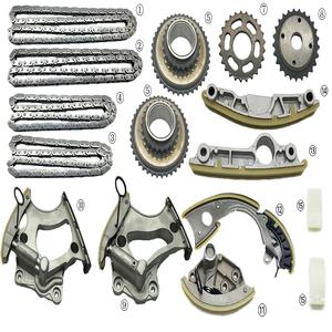Audi için A6 Q7 A8 3.0T 2013-2016 C7 araba motoru yeni onarım zamanlama zinciri kiti - Product Image 2