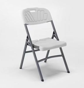 <b>Folding</b> Portable Outdoor Steel Tubes Lounge Camping Garden <b>Plastic</b> Office <b>Chair</b> <b>Plastic</b> Easy Carry <b>Chair</b> Foldable HDPE <b>Chair</b> - Product Image 1