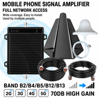 Nuevo Amplificador de Señal Móvil Antuko, Repetidor de Señal de Cinco Bandas 3G 4G 5G para Situaciones con Señales Débiles o Cobertura Instable