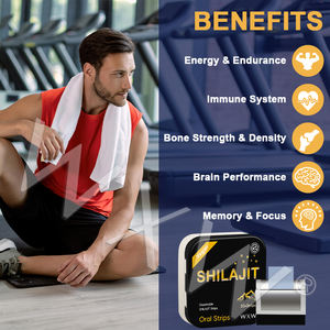 Bandes de film sublingual multivitaminées personnalisables à action rapide, favorisant la fonction cérébrale, film oral au shilajit - Product Image 4