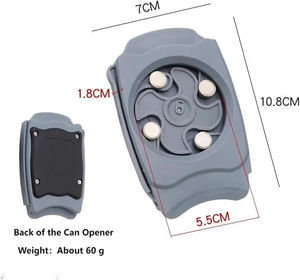 Abrelatas Multifuncional de Acero Inoxidable - Abrebotellas Portátil para Cerveza y Refrescos, Diseño Compacto de Llavero (Esencial para Camping) - Product Image 4